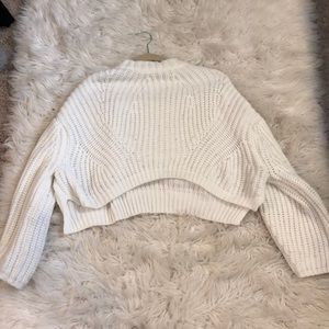Cropped sweater
